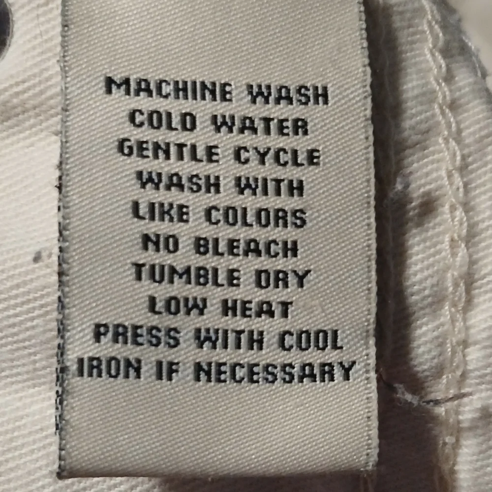 Ralph Lauren polo jean  company ladies off white jeans. Size 6 - Picture 11 of 12